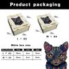 108/178 Pcs Challenging Cat Jigsaw Puzzle 2 Size Animal Shape Puzzles Cat Shape Puzzle  Table Games