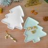 Christmas Series Fruit Tray Silicone Molds Plaster Epoxy Resin Casting Molds Snacks Nuts Storage Tray Christmas Ornaments