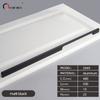 Oukali 400mm Good Quality Modern Contemporary Furniture Simple Cabinet Wardrobe Cabinet Door Drawer Aluminum Alloy Long Handles