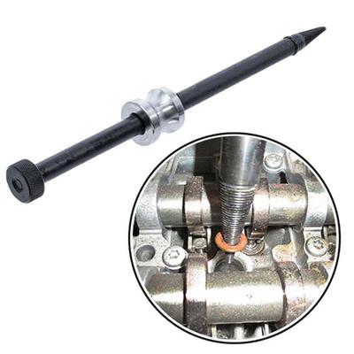 Injector Seal Puller Fuel Injector Copper Washer Removal Tool Steel Cone Thread Tip With Slide Hammer Cars Disassembly Tool
