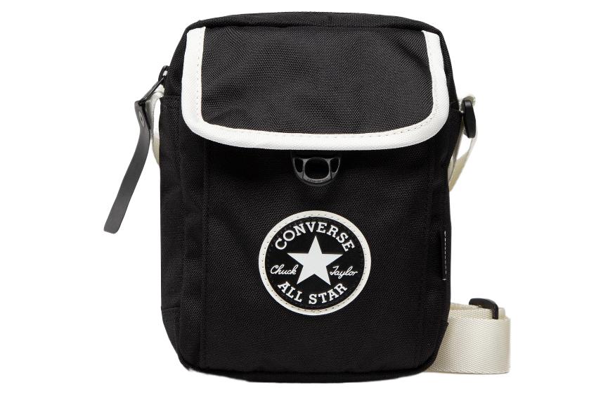 Converse Crossbody Fabric Shoulder Bag, Crossbody Bag Regular Unisex Black 10022999-A01