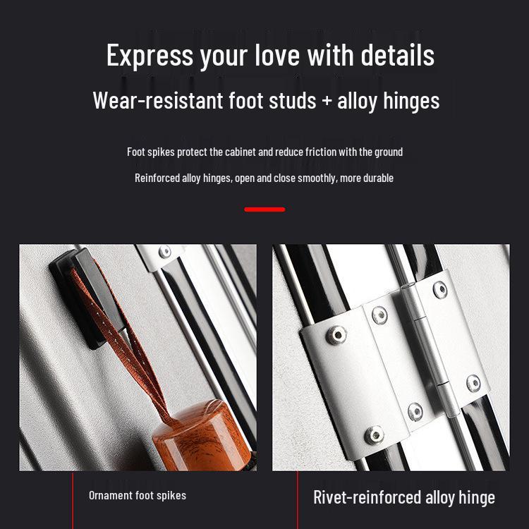 2025 Durable 20" Carry-on Aluminum Suitcase with Universal Wheels for Men and Women