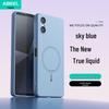 Sony Xperia 10 VI Liquid Silicone Magnetic Case: Drop-Proof Skin-Feel Protective Cover.