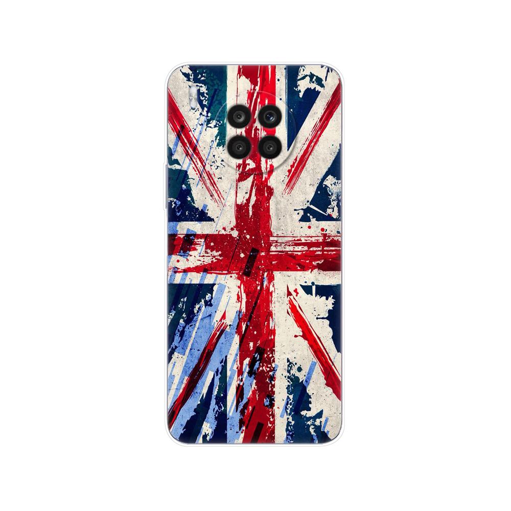 For Honor 50 Lite Case 6.67 Inch Silicon Back Cover Phone Case For Huawei Honor 50 Lite Soft Case TPU Bumper 50Lite Light Funda