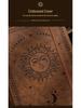 Magisches Tagebuch A5 Retro Akademischer Planer - Hochwertiges Dickes Notizbuch