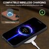 LC.IMEEKE For iPhone 17 Magnetic Case Compatible with MagSafe Leather + TPU Back Cover