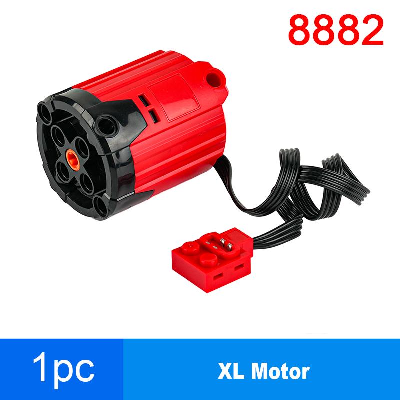 8882 XL Motor Rot PLus Bausteine MOC Technik Teile Power Functions Power Motor für logoeds DIY Auto LKW Power Up