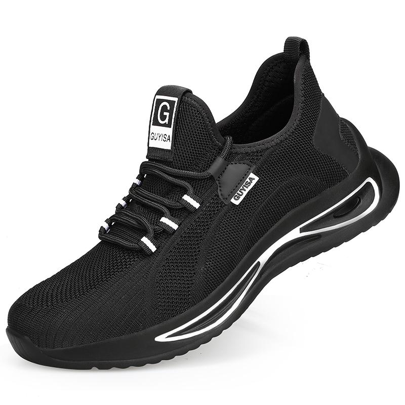 Indestructible Sneakers Men Work Shoes Breathable Anti-Smash And Puncture Work Shoes Boots Dropshipping