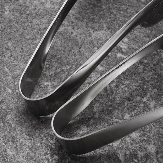 Stainless Steel Serving Tongs with BBQ Buffet Food Non-Slip Grip Heavy-Duty Clips Heat-Resistant Rust-Proof Kitchen Utensils