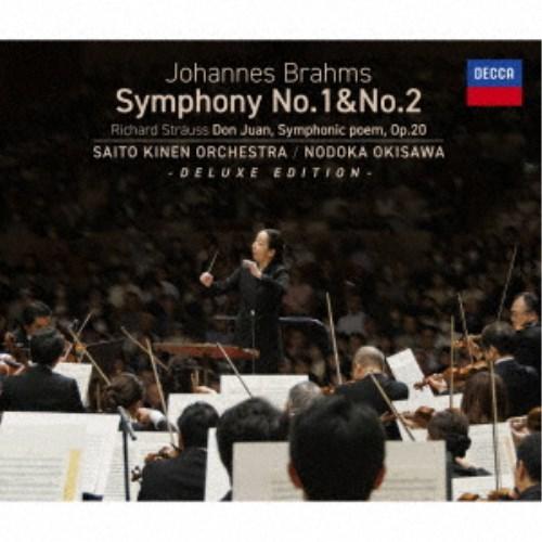 CD SAITO KINEN ORCHESTRA NODOKA OKISA  Brahms Symphony No 1  No 2  Strau UCGD9125 DECCA 2025 Japan Obi Classical