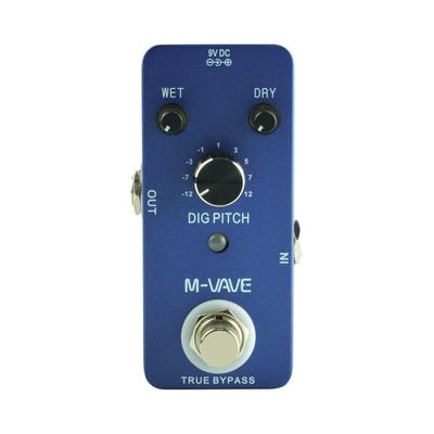 M-VAVE DIG PITCH Guitar Effect Pedal with True Bypass 9 Pitch Shift Types Zinc Alloy Shell Mini