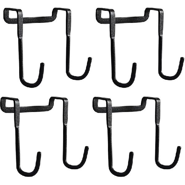 Крючки для душевой двери, Крючки для полотенец, Крючки для скребка для душа, Крючок для шкафа, Навесные крючки для безрамной стеклянной душевой двери в ванной (Максимум 0,78 дюйма 4