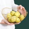 Fruit Durable Metal Wire Bowl Nordic Style Iron Home Snac Bread Dining Table Indoor Cosmetic Storage Basket