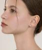 Tatiana Antique Flower Prong Cubic Earrings Ec3320