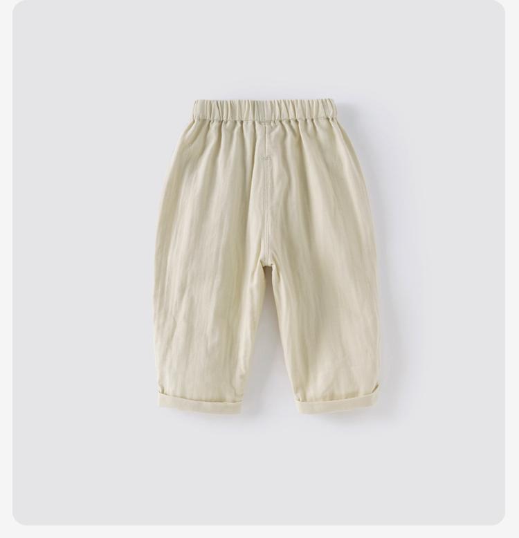 David Bella Children's Pants Summer Dress Boys' Thin Nine Cent Pants Gauze Casual Pants