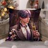 Game Rafael Love Deepspace-Cool Pillow Case Comfort Sofa Bed Silky Elegant Invisible Zipper Decorative Cushion Cover
