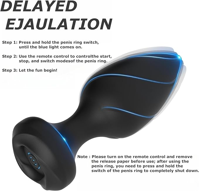 Sex Toys Anal Plug Vibrators Massager Anal Plug Anal Dildo Butt Plug Couples Sex Toy Waterproof Butt Stimulator Male Female Adult Anus Sex Toys