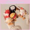 Toy Plush Gourmet Backpack Pendant Keychain Soft Filled Doll Child Festival Gift