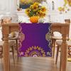Jiudungs Linen Diwali Table Runner 72 Inches Long Diwali Table Cloth Diwali Table Decorations Diwali Decor Indian Diwali Decorations and Supplies for