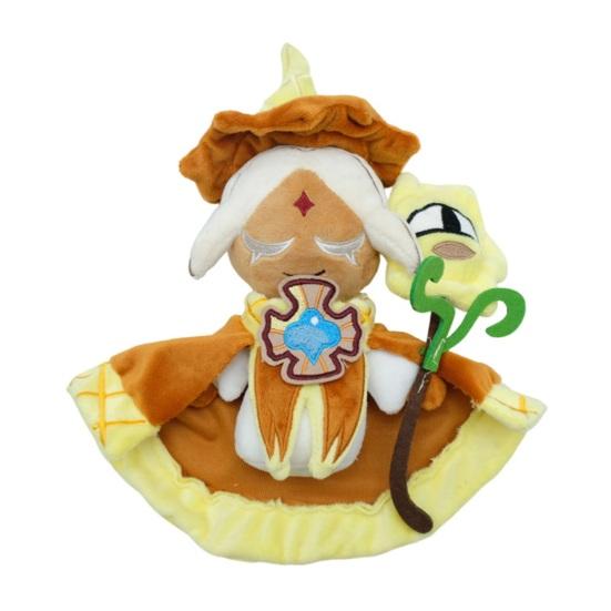 Cookie-Themed Plush Toy with Soft PP Cotton, Cute Stuffed Animal Doll for Fans Collectors, Huggable Throw Pillow, Home Decor Gift for Game Lovers Kids