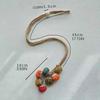 Pumpkin String Pendant Curtain Tie Fabric Cartoon Adjustable Hemp Rope Cute Embellishment Curtain Accessories Curtain Buckle