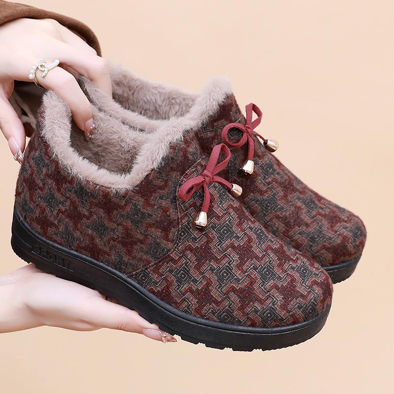 Women's Warm Shoes Casual and Simple Stylish and Versatile Autumn and Winter Outdoor Walking Shoes