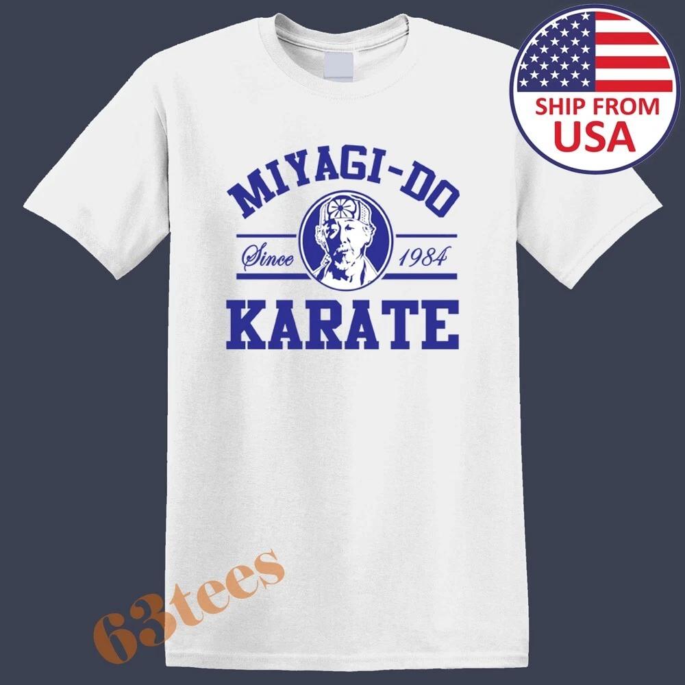 Miyagi Do Dojo Karate Kid Since 1984 Movie Men s T-Shirt Women s Tee Top Unisex White Size S to 5XL XL