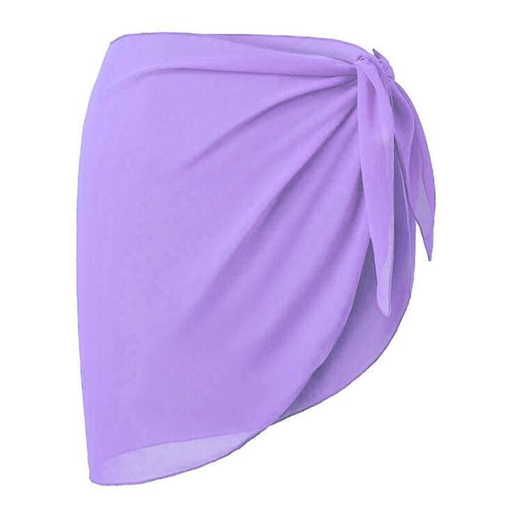 Sexy Women Beach Cover Up Bikini Swimwear Cover Up Skirt Dress Swimsuit Wrap Suit One Size