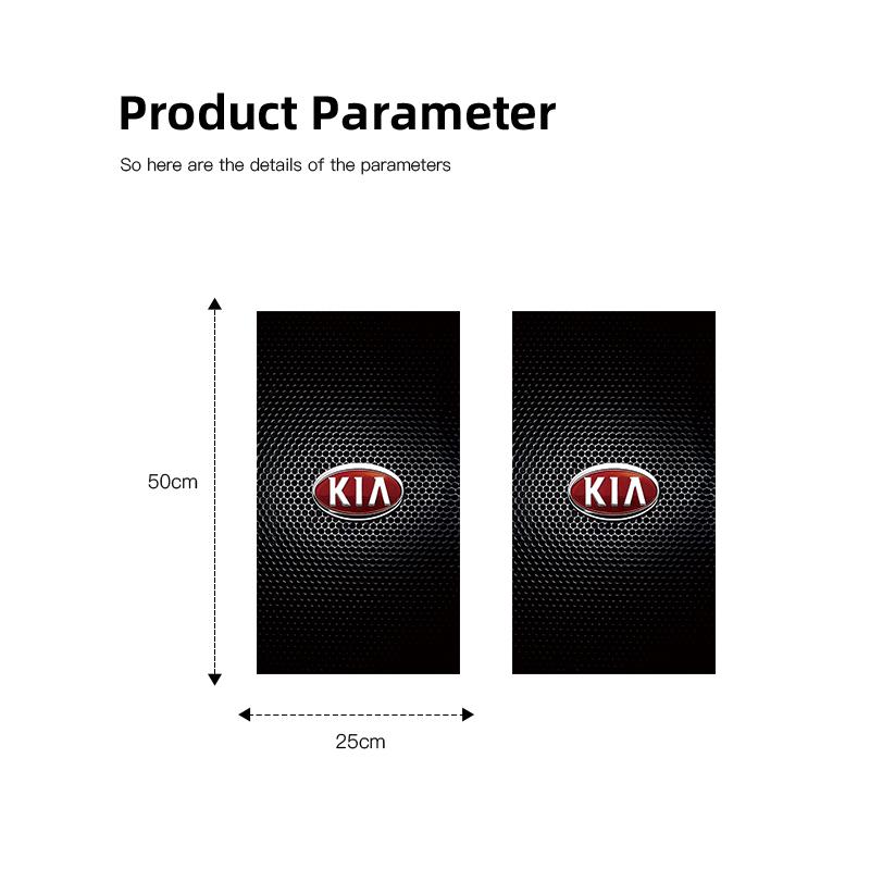 MTDY7 2 PCS Car B Pillar Sticker Car Center Pillar Decoration Decal for Kia Sportage Ceed Picanto Rio ProCeed Niro 5 3 4 K7 K5 K8 K3 R