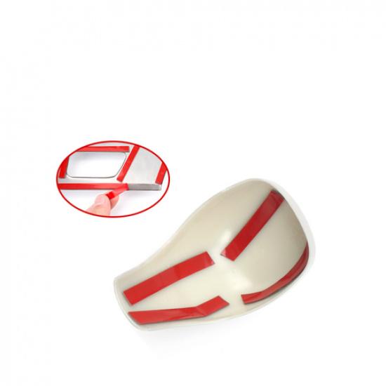 Carbon Fiber Gear Shift Knob Cover Trim For Toyota Highlander 2015-