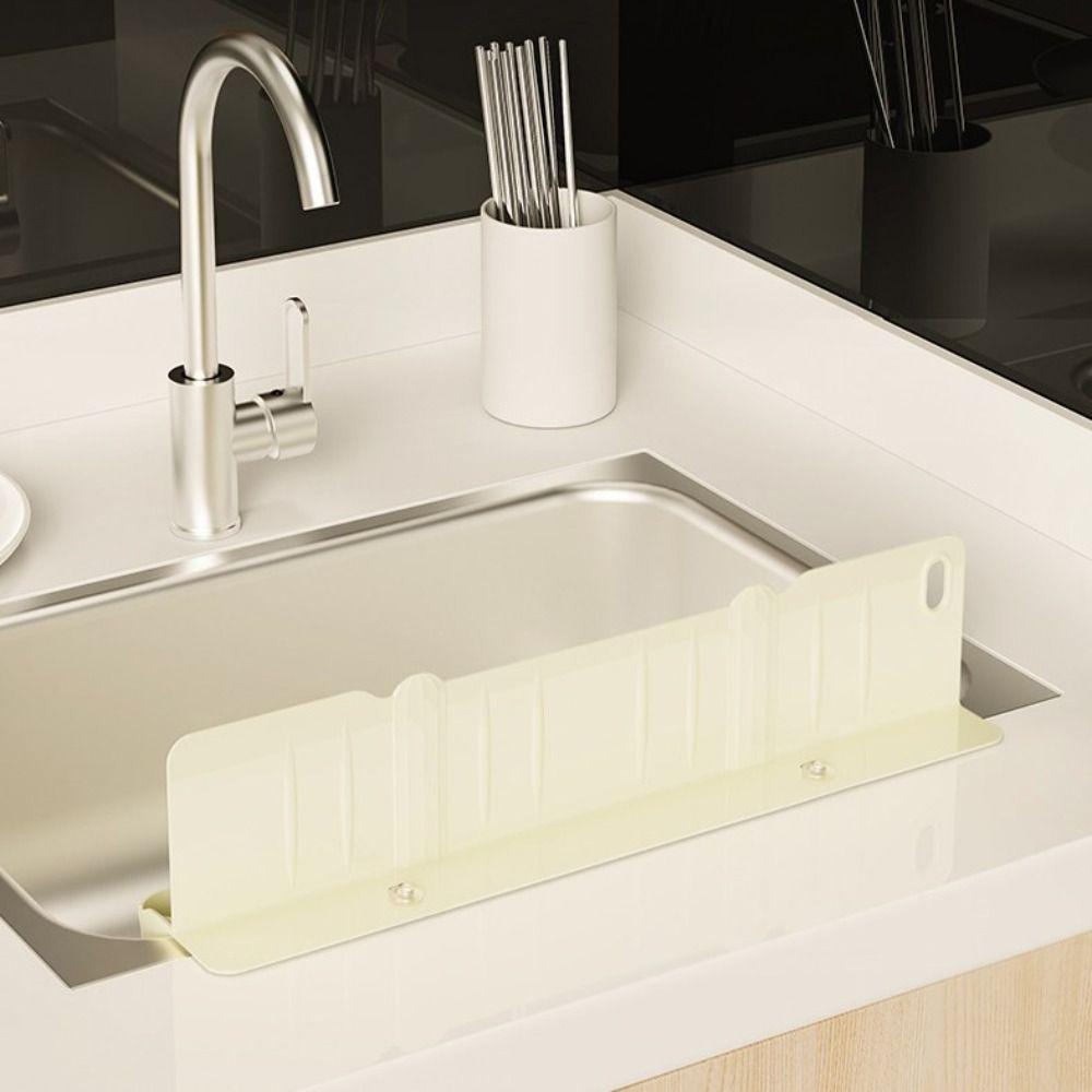Ventuză Placă Deflector Apă Suport Burete Deflector Apă Protecție Splash Chiuvetă Produse Casnice