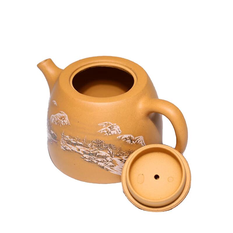Tao Ding Xuan Snow Mountain Handuo Zisha Teapot