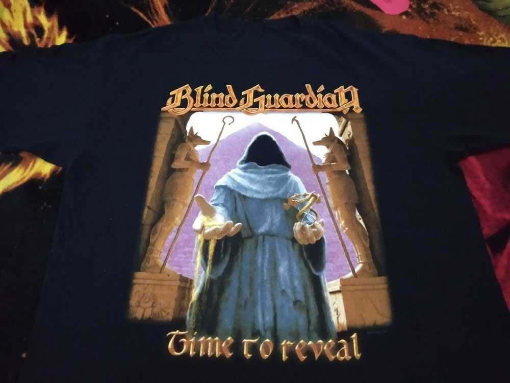 Vintage Blind Guardian band tour Gift For Fan Cotton All Size T-Shirt LI1856 Unisex T-Shirt XL