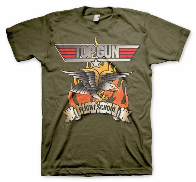 Officially Licensed Top Gun Flying Eagle Men S T-Shirt S-XXL Sizes XXXL