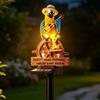 Solar-Powered Outdoor Parrot Stake Light Resin Waterproof Led Parrot Ornament Lamp Decorative for Lawn Backyard Party