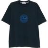 T-shirt da uomo a maniche corte con girocollo e stampa logo L1S152100001S0362V0020