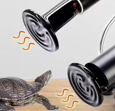 Waterproof Ceramic Infrared Heat Emitter 50W 100W 150W 200W 250W No-Light Brooder Bulb for Humid Terrariums Reptile Vivarium