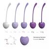 Set de 5 Bucăți Ben Wa cu Greutăți de Cireșe din Silicon, Bile Kegel, Gantere Vaginale, Strângerea Vaginului, Bile pentru Exerciții Kegel Pentru Femei