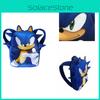 Sonic The Hedgehog 3d Printed School Backpack For Kids Colorful Artwork Perfect For Video Game Fans!