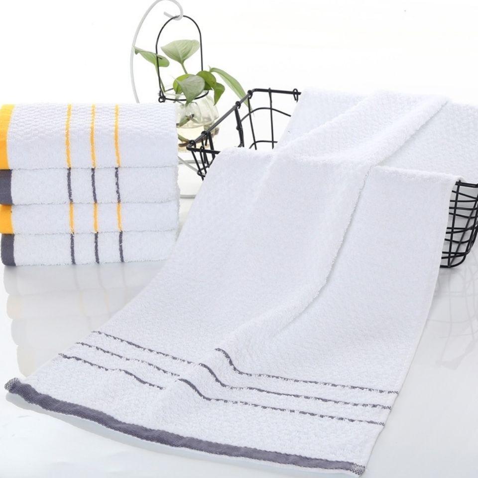 Phnom Penh Weiße Fusselfreie Saugfähige Einweg-Hotelbadetücher, 14er-Pack