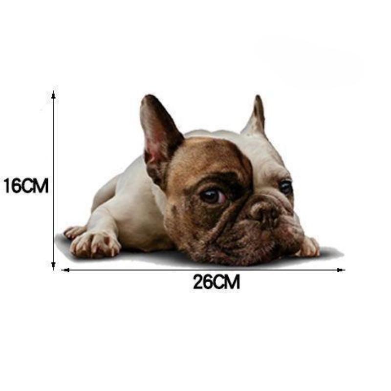 3D General Motors Decorative Stickers Cute Kitty Dog Car Stickers Body Scratch Shielding Decorative Stickers Creative and Realistic