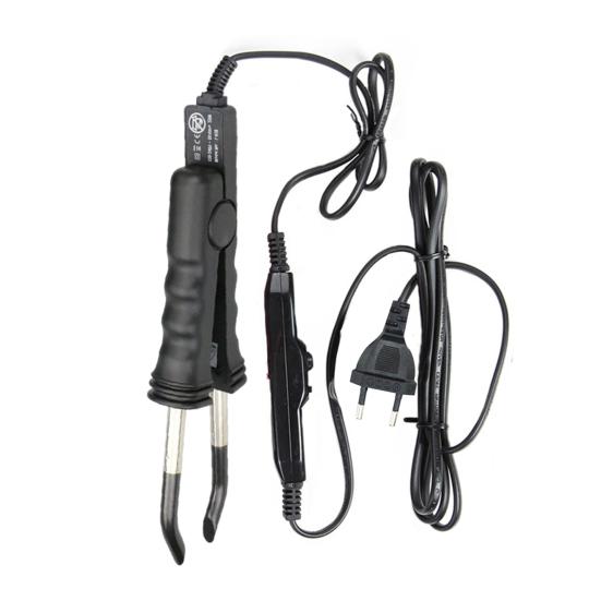 Haarverlängerungswerkzeug mit EU-Stecker, konstante Temperatur, schnelle Heizplatte, professionelles Fusion-Wärmeeisen-Verbindungsstück, Zange, Haar-Styling-Werkzeug