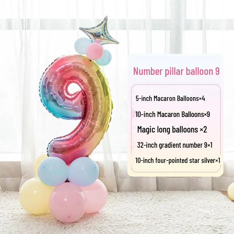 Złote Balony z Cyframi na Urodziny i Imprezy