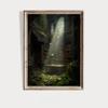 Magic Wizard School Poster Owl Library Castle Canvas Printing Oil Painting Wall Art for Home Room Decoration Hanging Painting