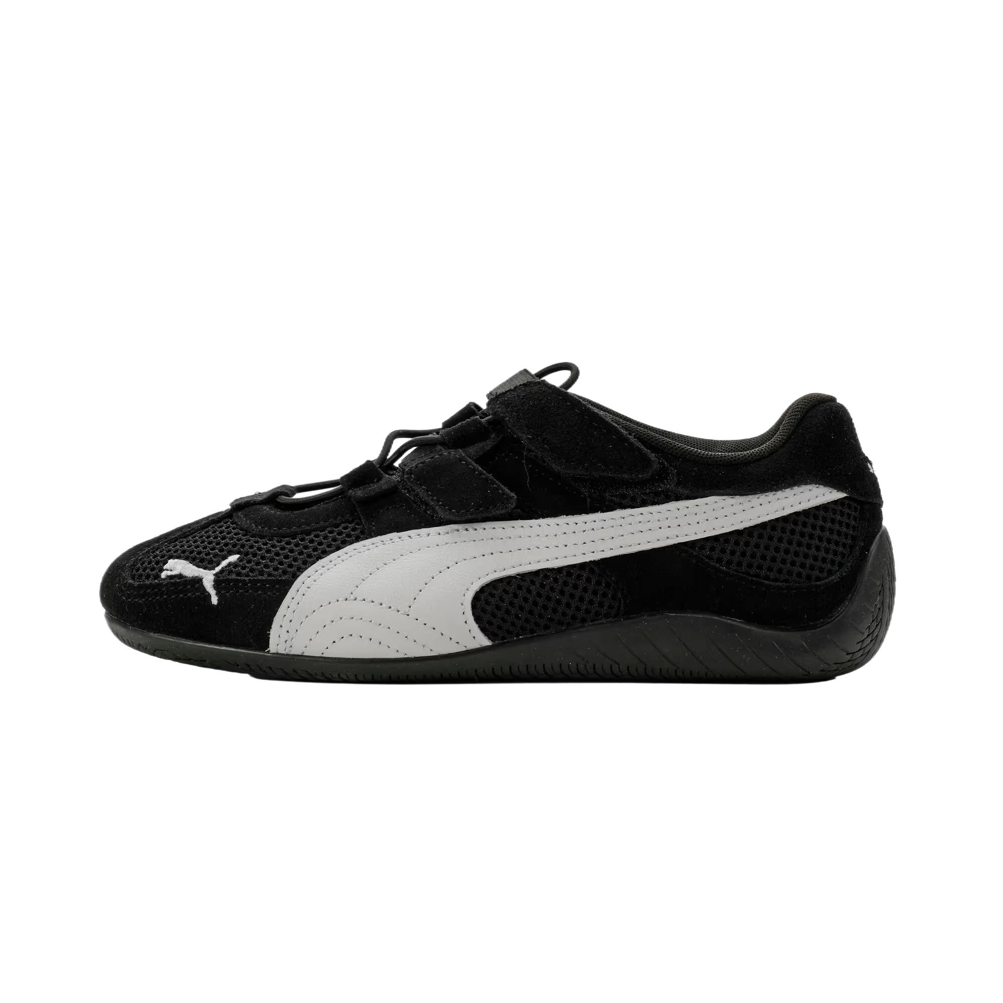 

Puma Speedcat Go Leather Fabric Round Toe Velcro Low Top Training Shoes Unisex sneakers 408432-01 36