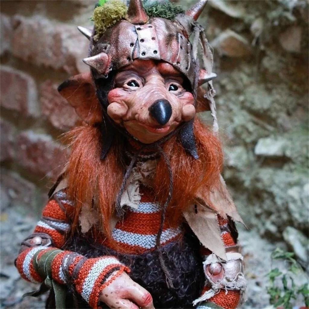 New Garden Goblin Sculpture Ornaments Mysterious Atmosphere Handicraf Big Ornament Outdoor Decoration