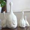 Decorațiuni pentru casă Ornament de birou Sculptură realistă Ornament peisagistic Statui figurine rață