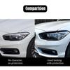 2PCS Headlight Eyebrows Eyelids For BMW F20 F21 1 Series 116D 118I 120I 120D M140I 2015-2018 Front  Headlamp Eye Lid  Cover