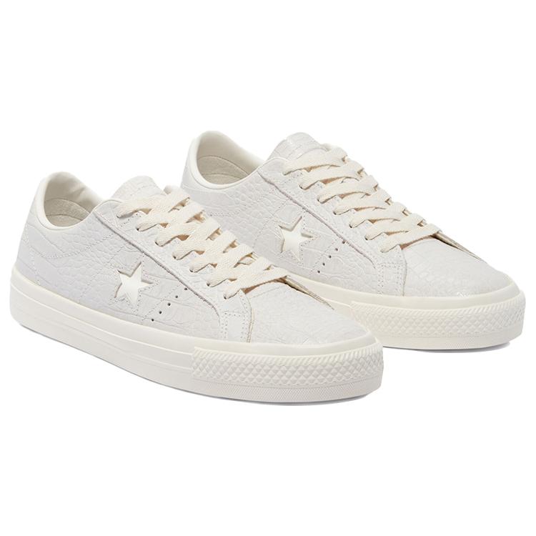 One Star Converse Pro Low 'Croc Emboss - Egret' 170707C