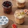 Pressemitteilung Eiswürfelform Kaffeetasse Set Tragbarer 2-in-1 Eiswürfelbereiter und 400ml Trinkbecher BPA-frei Tragbarer Eiswürfelbehälter für Eiskaffee